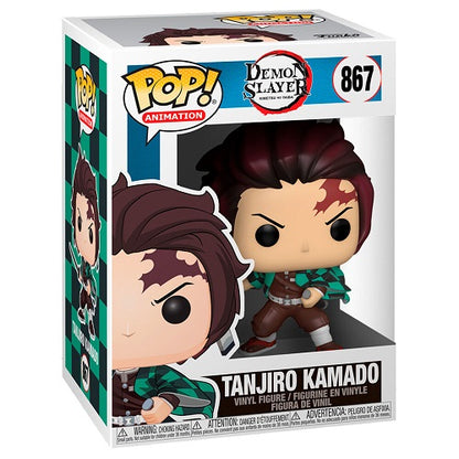 Funko Pop ! Animation Demon Slayer - Tanjiro Kamado (867) Figure Vinyl 9Cm