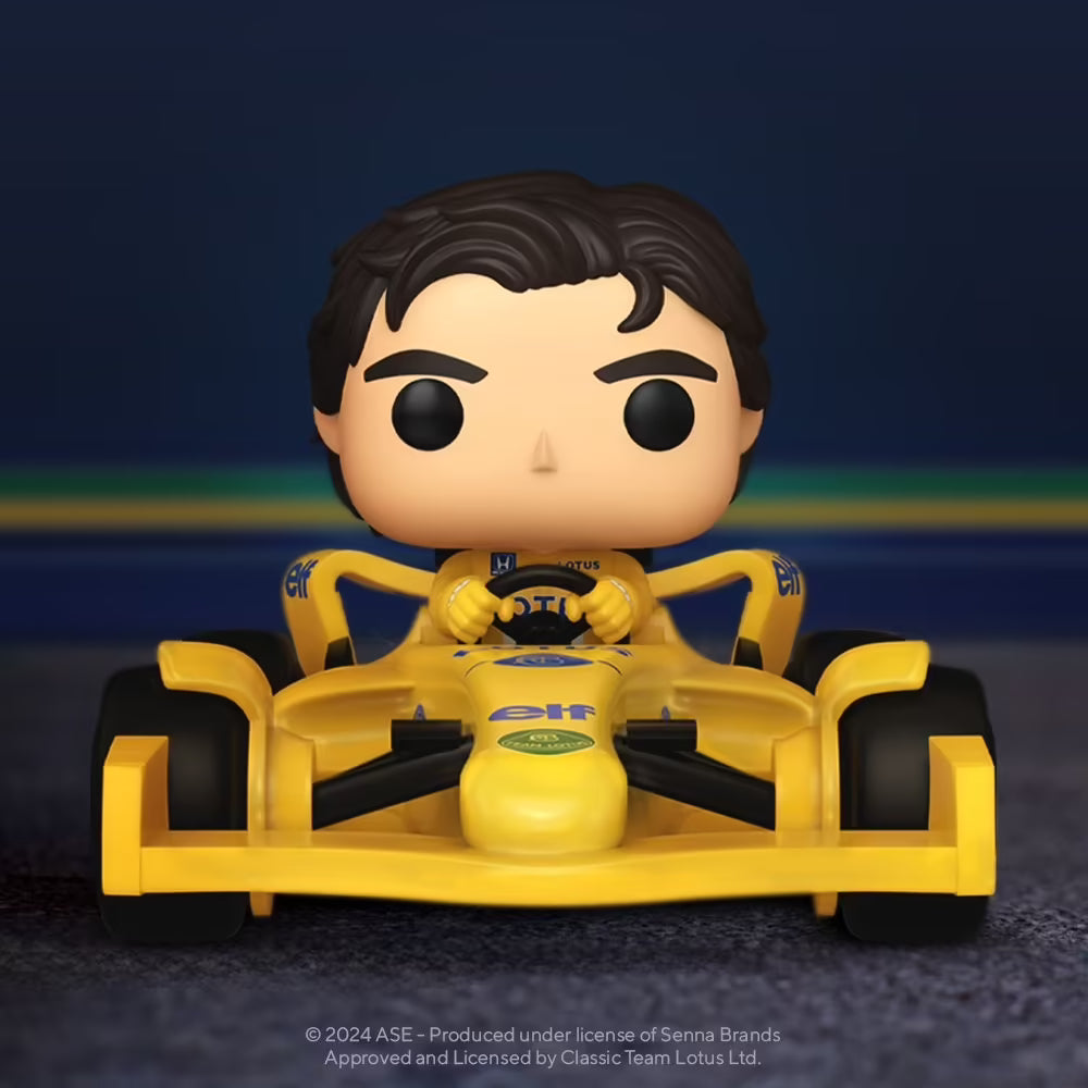Funko Pop ! Rides Racing F1 - (314) Ayrton Senna Lotus Formula 1 Deluxe 25cm