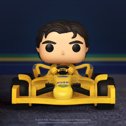 Funko Pop ! Rides Racing F1 - (314) Ayrton Senna Lotus Formula 1 Deluxe 25cm