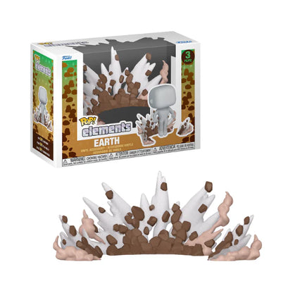 Funko Pop ! Elements Dirt/Rock POP! Vinyl Figure Earth 5 cm Terra