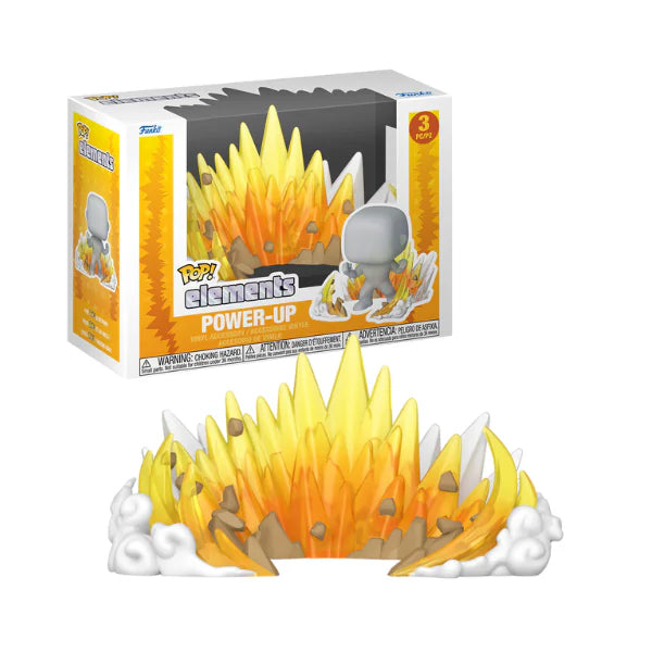 Funko Pop ! Elements Power Up POP!  Vinyl Figure Yellow 5 cm Energia