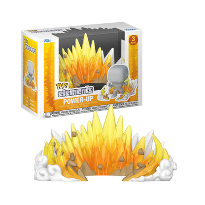 Funko Pop ! Elements Power Up POP!  Vinyl Figure Yellow 5 cm Energia