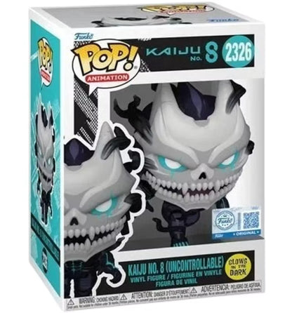 Funko Pop ! Animation Kaiju N°8 - (2326)  Kaiju No.8 (Uncontrollable) Glow Figure Special - 9cm