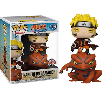 Funko Pop ! Rides Naruto Shippuden - Naruto On Gamakichi (106) Special Edition