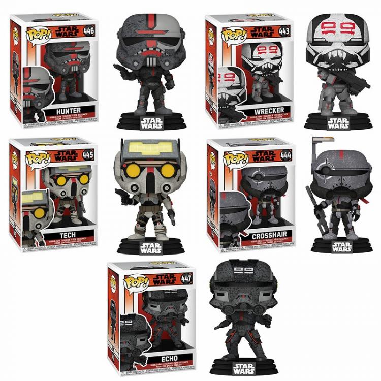 Funko Pop Star Wars Collezione Completa 443 - 444 - 445 - 446 - 447 - Nuovi