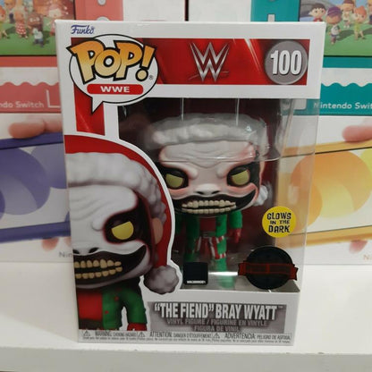 Funko Pop Wwe 100 The Fiend Bray Wyatt Christmas Gitd Special Edition Wrestling