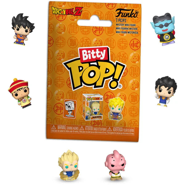 Funko Bitty Pop! Display Dragonball Z Mystery (32 Pezzi) Random Mini Vinyl Figure 2cm
