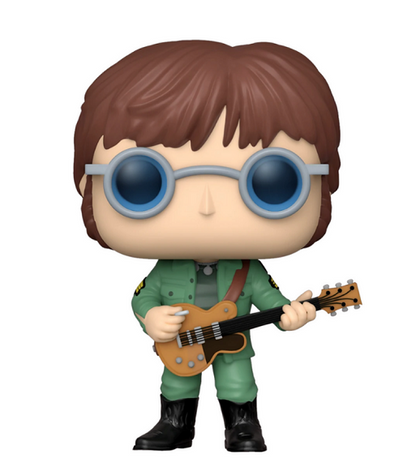 Funko Pop ! Rocks (246) Jonh Lennon Military Jacket Vinyl Figure Giacca Militare