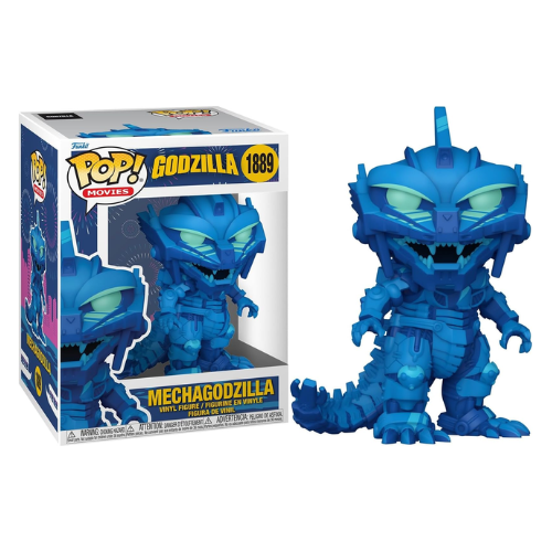 Funko Pop ! Movies - Godzilla (1890) MechaGodzilla Blue Vinyl Figure 10cm