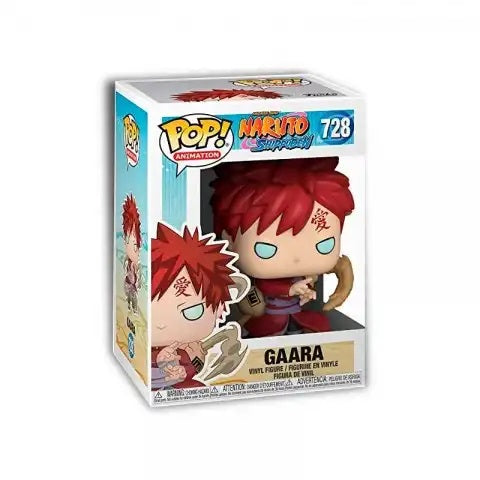 Funko Pop ! Animation Naruto Shippuden - (728) Gaara Vinyl Figure Sabbia 9Cm