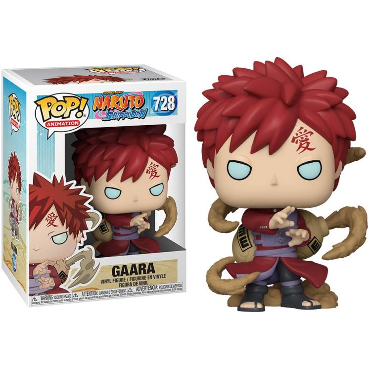 Funko Pop ! Animation Naruto Shippuden - (728) Gaara Vinyl Figure Sabbia 9Cm