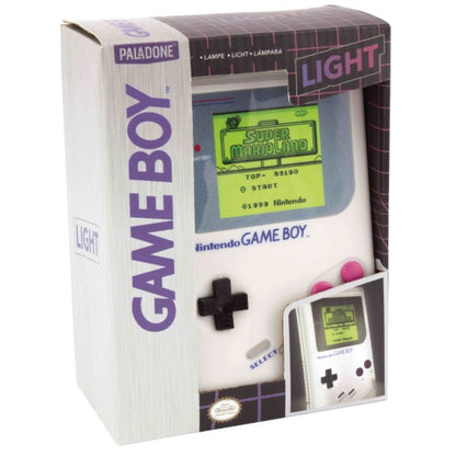 Paladone Nintendo Game Boy Light – Lampada in Scala di Console Originale Grigia