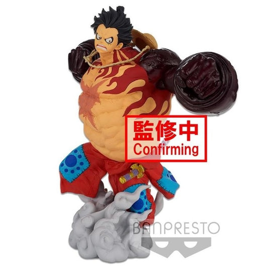 BANPRESTO ONE PIECE BWFC SUPER MASTER STARS MONKEY D.LUFFY GEAR 4 THE ORIGINAL