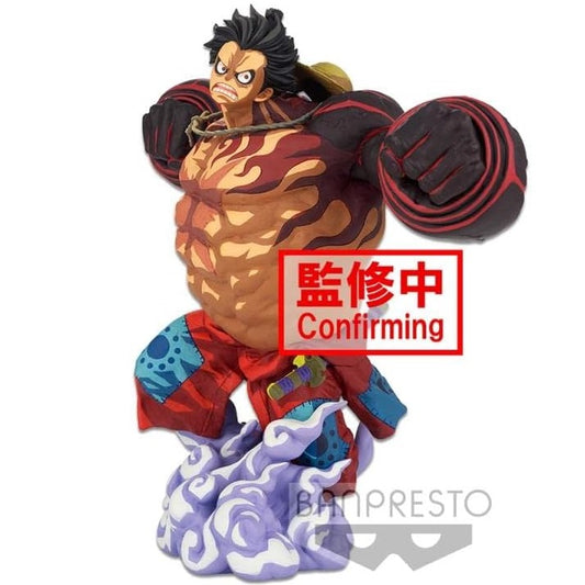 BANPRESTO ONE PIECE BWFC SUPER MASTER STARS MONKEY D.LUFFY GEAR 4 TWO DIMENSIONS