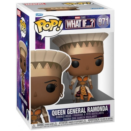 Funko Pop ! Marvel Studios What If...? Queen General Ramonda (971) Vinyl Figure