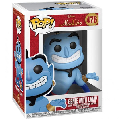 Funko Pop ! Disney Aladdin - Genie With Lamp (476) Vinyl Genio Della Lampada