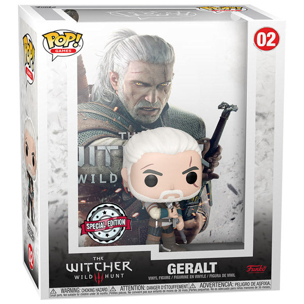 Funko Pop ! Games The Witcher 3 Wild Hunt - Geralt (02) Special Edition Figure