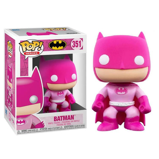Funko Pop ! Dc Heroes Holiday - (351) Batman Rosa - Statuetta Vinyl Figure 9Cm