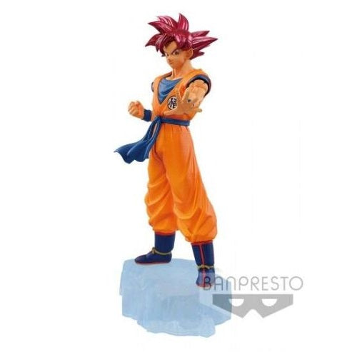 BANPRESTO DRAGON BALL Z DOKKAN BATTLE (GOKU SUPER SAIYAN GOD ROSSO) VOL.1 BANDAI