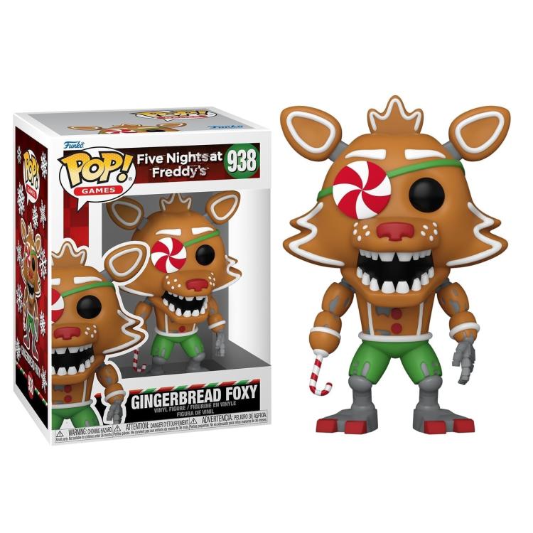 Funko Pop ! Games - Five Nights At Freddy'S - (938) Gingerbread Foxy Figure 9Cm