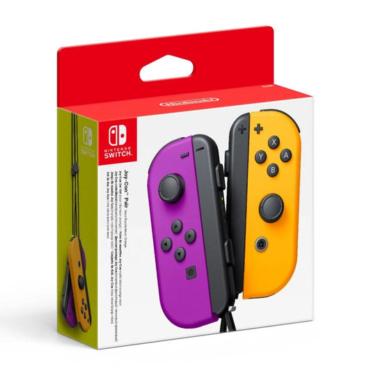 Joy-Con Coppia Controller Nintendo Switch Viola Arancione Pad Joystick Ufficiale