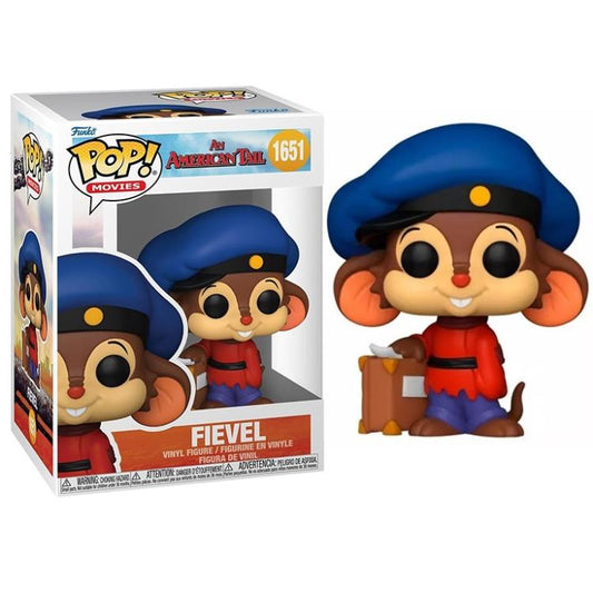 Funko Pop ! An American Tail (1651) Fievel Vinyl Figure 9Cm Statuetta Statua