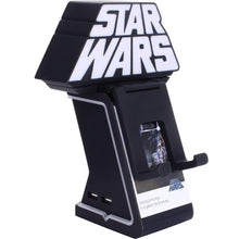 Cable Guys Star Wars Logo Lampada Statuetta Base Ricarica Smartphone Controller