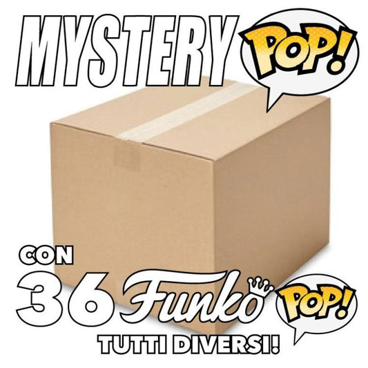 Funko Pop! Mystery Box 36Pz Personaggi Misti Vari Generi Action Vinyl Figure 9Cm