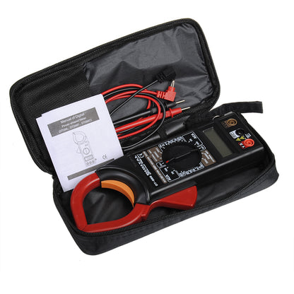 Tester Digitale Multimetro Pinza Amperometrica Test Con Puntali Tensione Dt-266