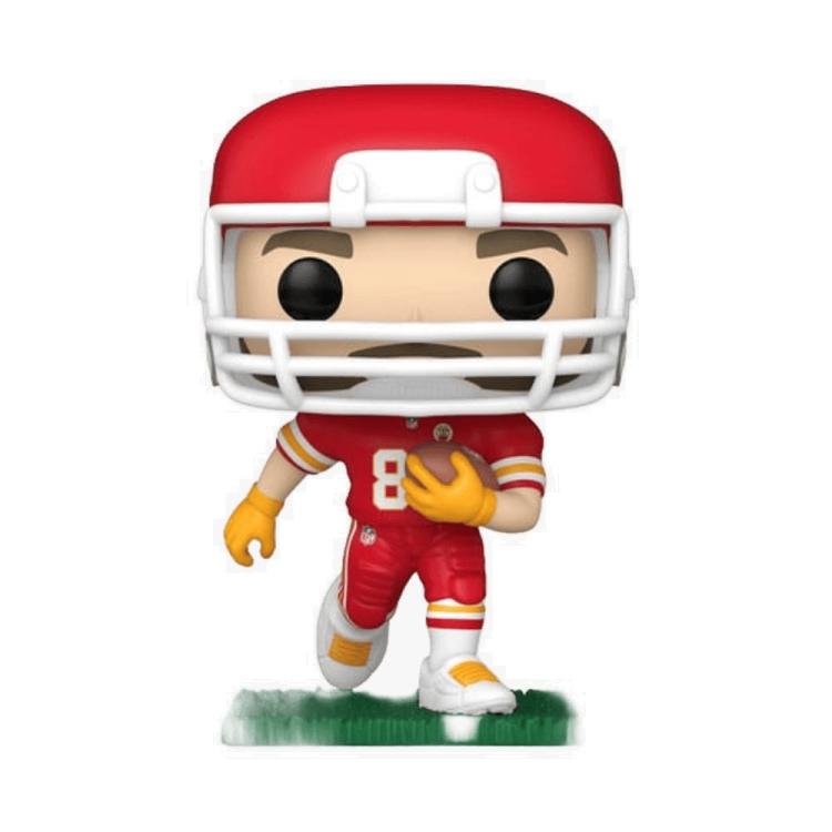 Funko Pop ! Football Nfl Chiefs (298) Travis Kelce - Vinyl Figure Statuetta 9Cm