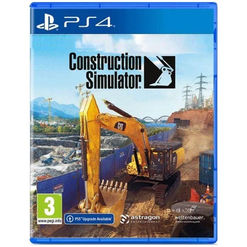 CONSTRUCTION SIMULATOR STANDARD EDITION PS4 GIOCO NUOVO SIGILLATO PLAYSTATION 4