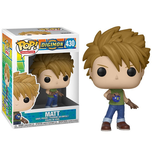 Funko Pop ! Animation Digimon - (430) Matt Figure Vinyl 9Cm