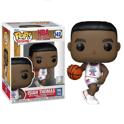 Funko Pop Nba All-Stars - (142) Isiah Thomas Figure (1992) Vinyil Usa Champions
