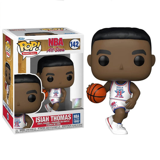 Funko Pop Nba All-Stars - (142) Isiah Thomas Figure (1992) Vinyil Usa Champions