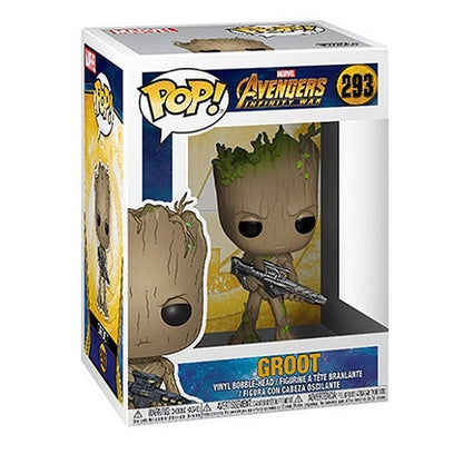 Funko Pop ! Marvel Avengers Infinity War - Groot Bobble (293) Figure Vinyl 9Cm