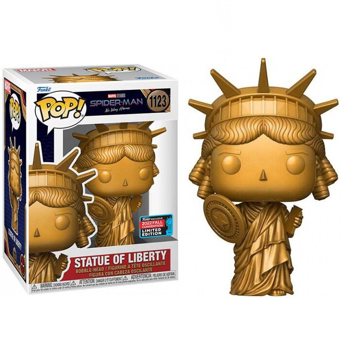 Funko Pop ! Marvel Spider-Man No Way Home - (1123) Statue Of Liberty Special Exm