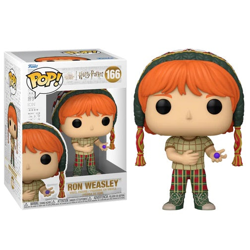 Funko Pop ! Harry Potter - (166) Ron Weasley W/Candy Caramella Figure Vinyl 9Cm