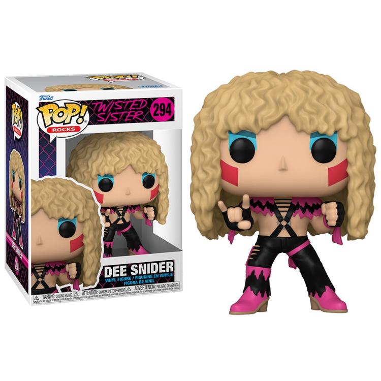 Funko Pop ! Rocks Twisted Sisters - (294) Dee Snider Rock Vinyl Figure 9Cm