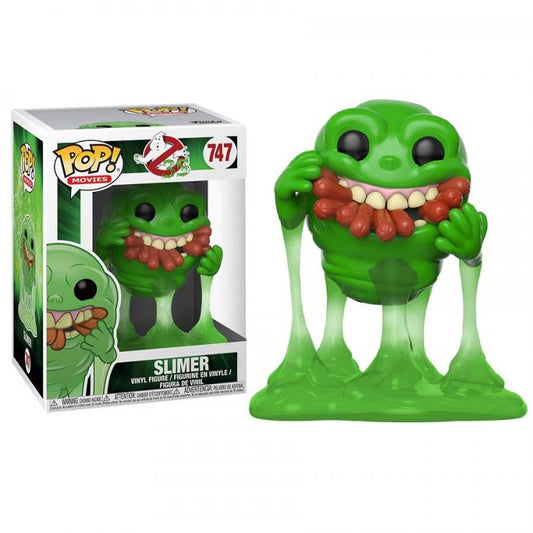 Funko Pop ! Movies - Ghostbusters Tm - (747) Slimer W / Hot Dogs Figue Vinyl 9Cm