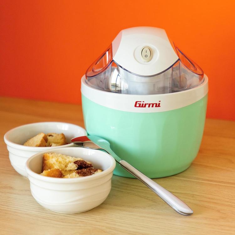 Girmi Gh02 Gelatiera Macchina Gelato 1 Litro Tempo Preparazione 30 Minuti Verde