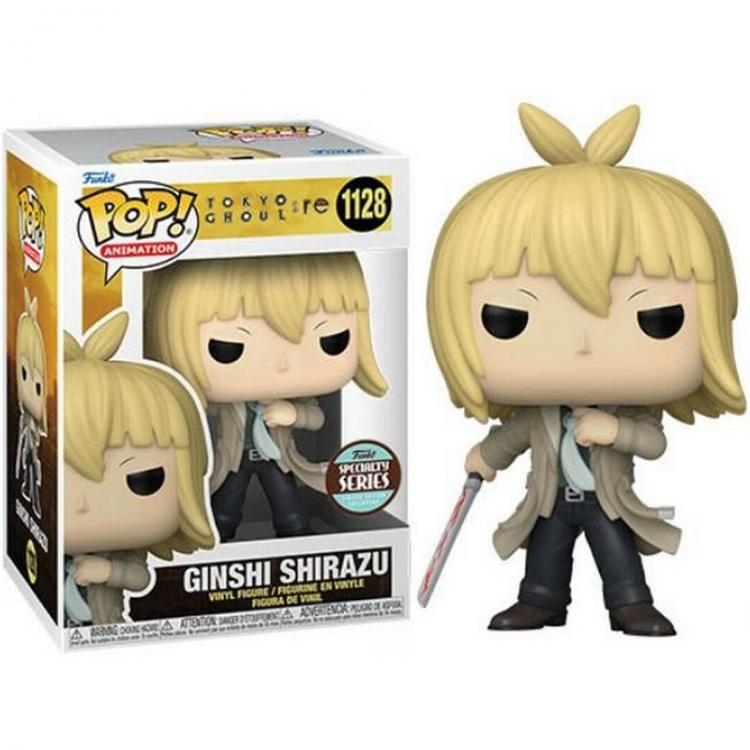Funko Pop ! Animation Tokyo Ghoul Re - (1128) Ginshi Shirazu Specialty Series