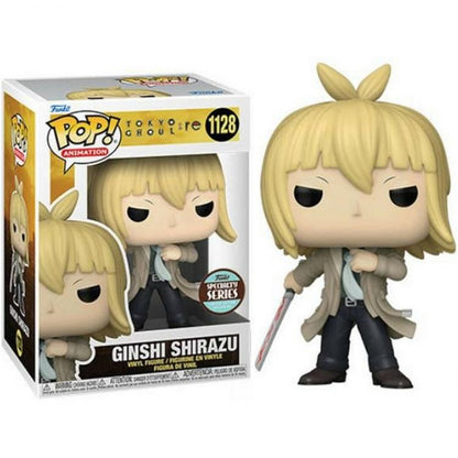 Funko Pop ! Animation Tokyo Ghoul Re - (1128) Ginshi Shirazu Specialty Series