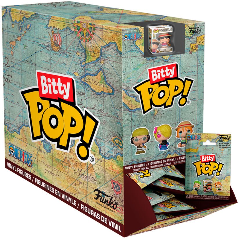 Funko Bitty Pop! One Piece Mystery Box (1pz) Random Mini Vinyl Figure 2cm