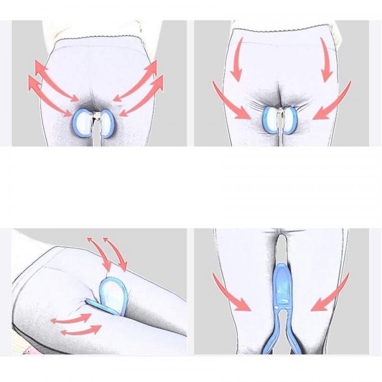 ATTREZZO ALLENAMENTO GLUTEI SEDERE INTERNO COSCIA COSCE ANCA RASSODA GINNASTICA