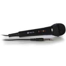 Ngs Microfono Vocale Wired Singer Fire Karaoke Feste Conferenze Con Cavo 3M Nero