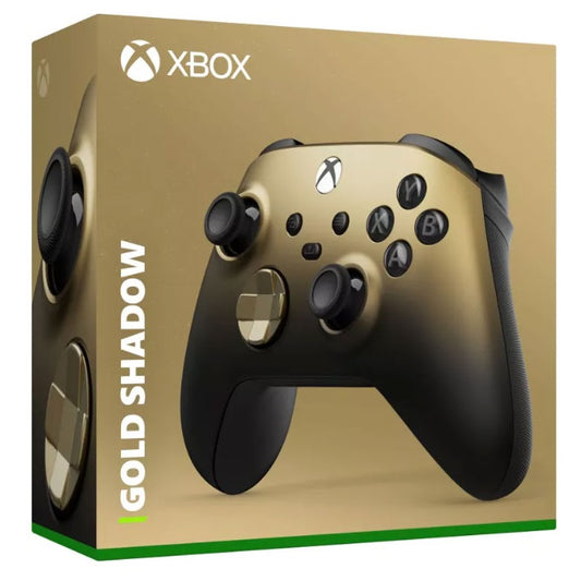 CONTROLLER MICROSOFT XBOX SERIE X/S WIRELESS GOLD SHADOW JOYPAD ONE PC NUOVO