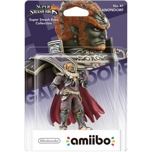AMIIBO NINTENDO SUPER SMASH BROS COLLECTION - GANONDORF STATUA DA COLLEZIONE