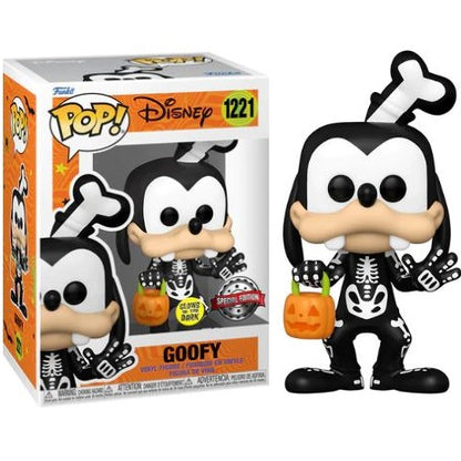 Funko Pop Disney - Goofy Skeleton (1221) Special Edition Pippo Glows In The Dark