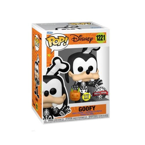 Funko Pop Disney - Goofy Skeleton (1221) Special Edition Pippo Glows In The Dark