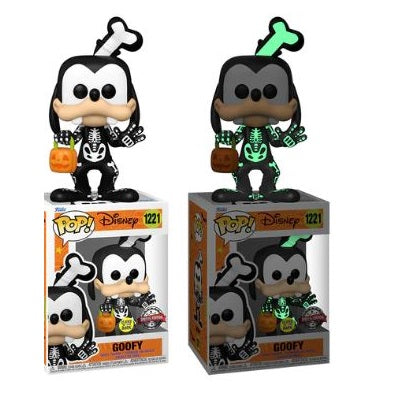 Funko Pop Disney - Goofy Skeleton (1221) Special Edition Pippo Glows In The Dark